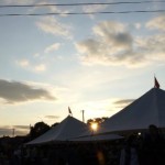 A Benkó Dixieland Band az alsószeli naplementében
