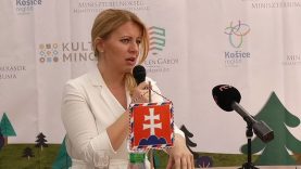 Zuzana Čaputová Gombaszögön 2019