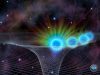 1 / 1Rendering of a star called S0-2 orbiting the supermassive black hole at the center of the Milky Way. It did not fall in, but its close approach could be one reason for the black hole’s growing appetite. Credit: Artist’s rendering by Nicolle Fuller/National Science Foundation