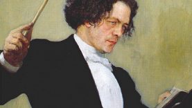 Anton Rubinstejn – Repin festményének részlete