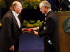 Kertész Imre a Nobel-díj átadásán