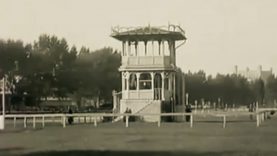 Ligetfalui lóversenypálya a XX. század elején