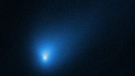 NASA’s Hubble Space Telescope captured this view of the interstellar object Comet 2I/Borisov on Oct. 12, 2019. (Image: © NASA/ESA/D. Jewitt (UCLA))