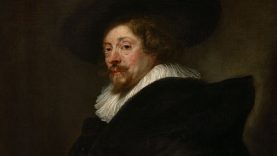 Peter Paul Rubens – önarckép, részlet