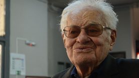 Kovács András a kolozsvári Győzelem moziban, a 2013-as Filmtettfeszten