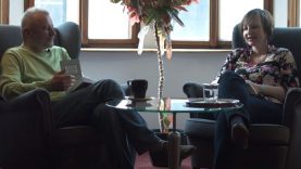 Jitka Rožňovával Csanda Gábor  beszélget