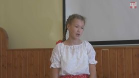 XI. Ipolyi Arnold népmesemondó verseny • Párkány, területi döntő – Vágvölgyi Orsolya, Muzsla