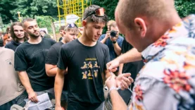 Hajdu Hetény – Az első karszalag felhelyezése