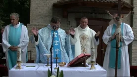 Búcsúi szentmise a kápolnánál 2025