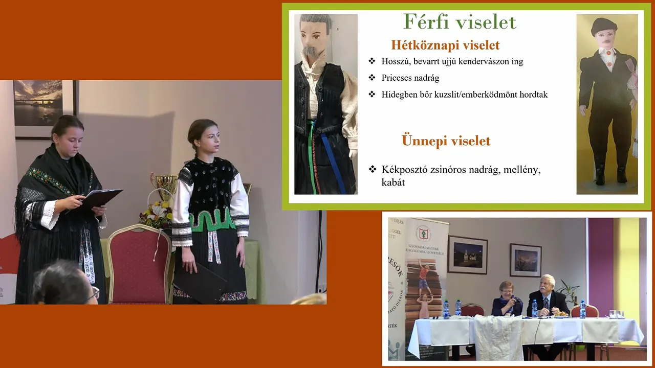 Kincskeresök XX – 2 – Vadkerti Kincső, Melečky Dorka – Zobor vidéki népviselet