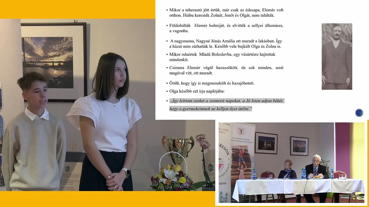 Cserge Dávid, Kment Zoe – Olga és Zolna naplója