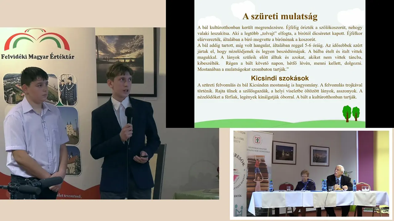 Hatala Márk, Hovan Márió – Szőlőtermesztés, borkészítés, szüreti hagyományok Kicsinden